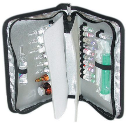 medical vial bag pouch